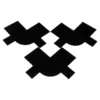 3 Pcs Haircut Template Beard Guide Hairline Baffle Beads for Shaping Tool Enhancing Card Black Pvc Man 2