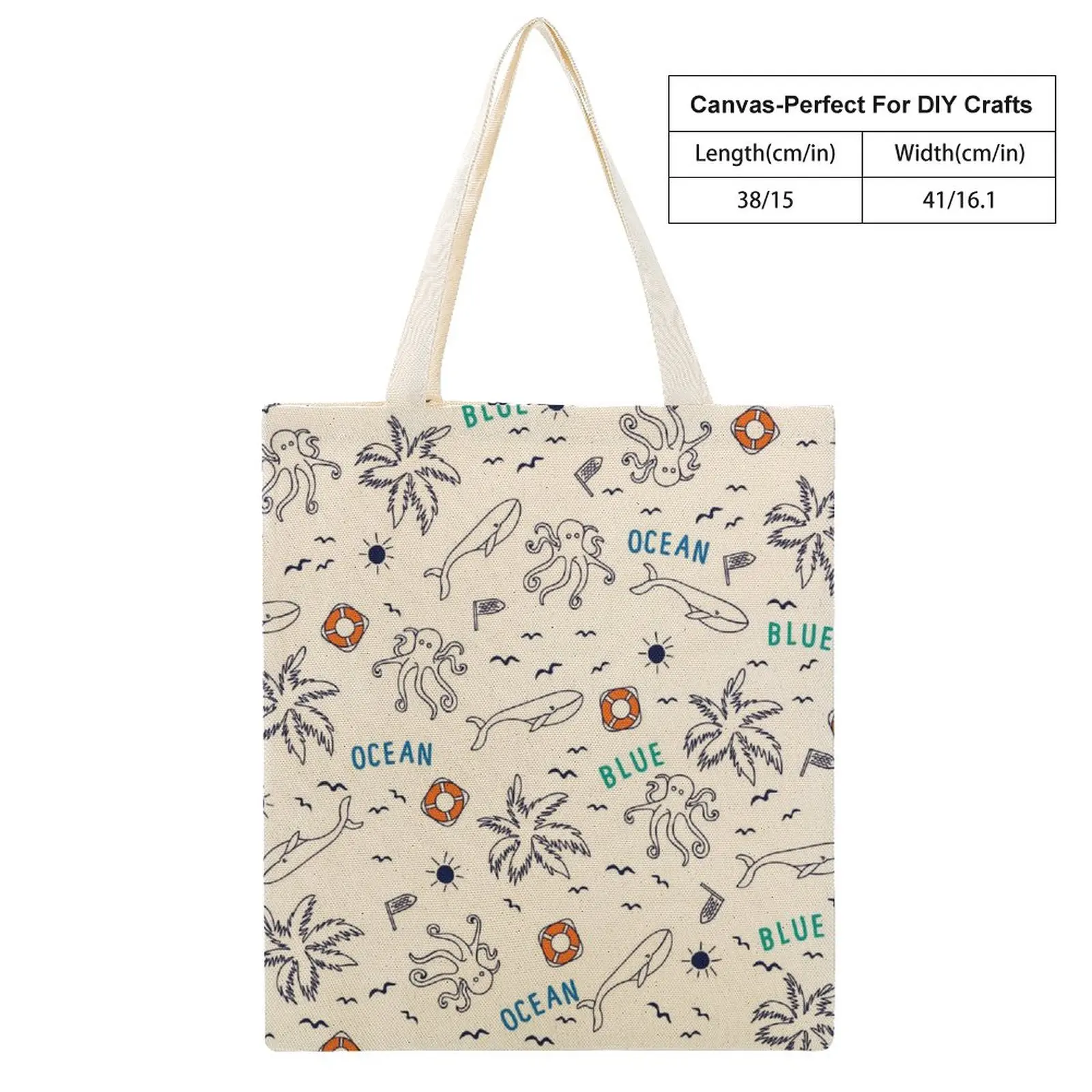 Women Shopping Bag Shopper Canvas Grocery Tote Recycle Bag Shopper Bag Tote Customized Canvas Bags Cute Shoulder Bag