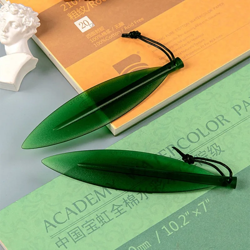 Lancet Four-sided Sealant Watercolor Book Special Paper Cutter Plastic Does Not Hurt Paper Art Painting LetterOpener Stationery
