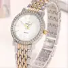 6pcs Women's Watch Casual Stainless Steel Strap Material Quartz Watch and Jewelry Bracelet Set 5