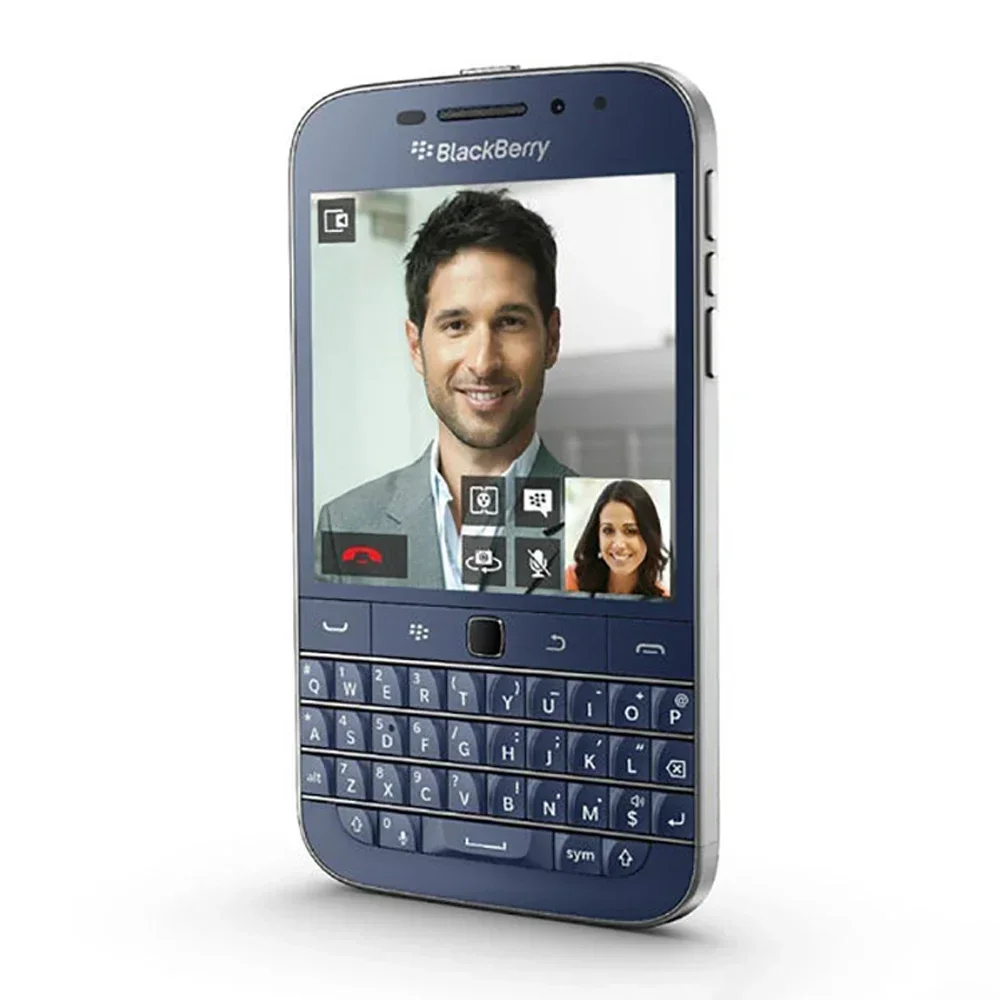 Original BlackBerry Classic Q20 4G LTE Mobile Phone 3.5" 2GB RAM 16GB ROM 8MP+2MP WiFi GPS Dual-Core BlackBerry-OS Smartphone 4
