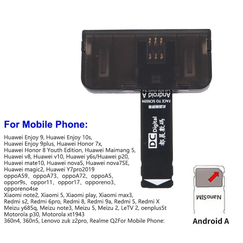 Universal SIM Card Adapter & Reader - Plug & Play Mobile Phone Accessory