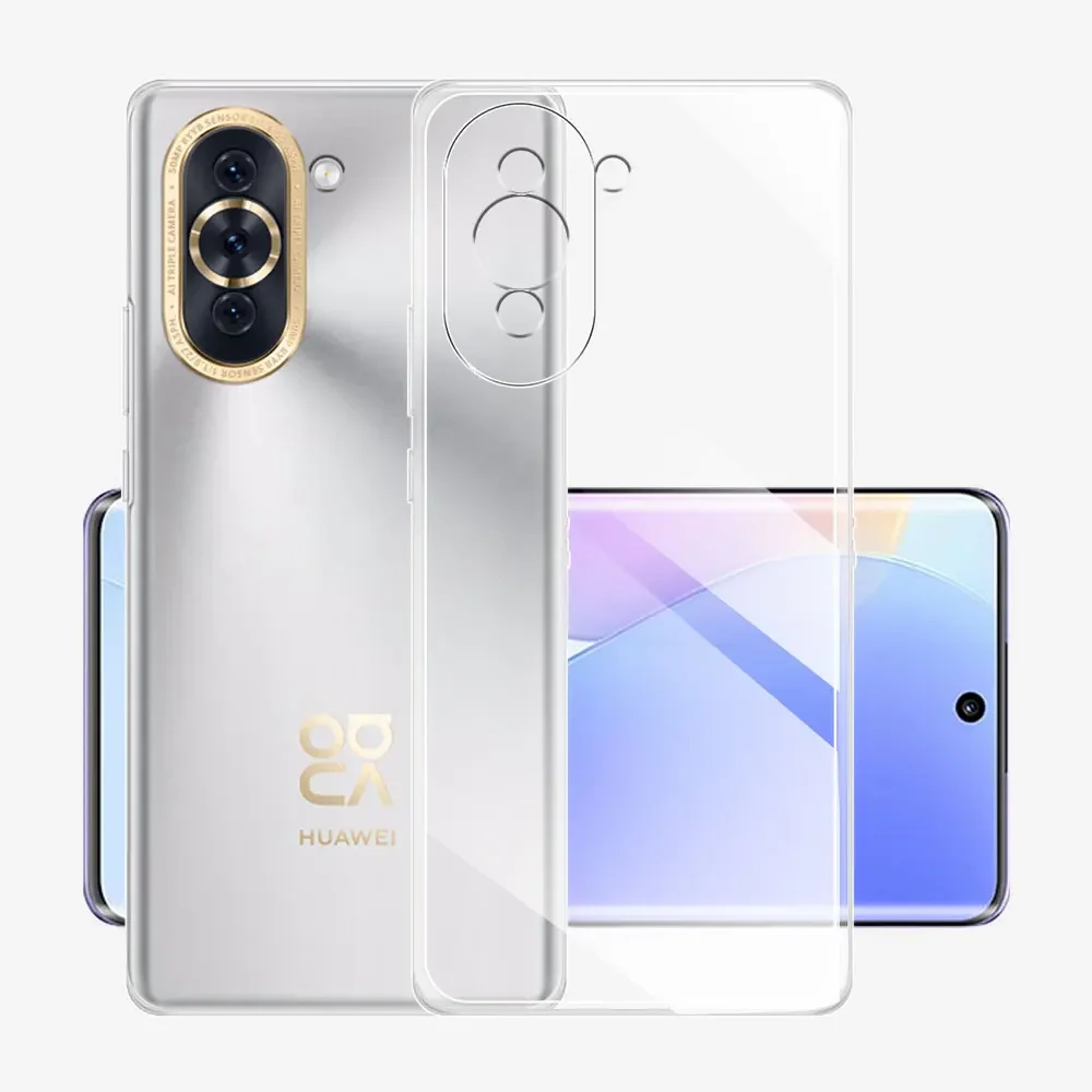 Crystal Clear Silicone Soft Phone Case - Ultra Slim Transparent Cover