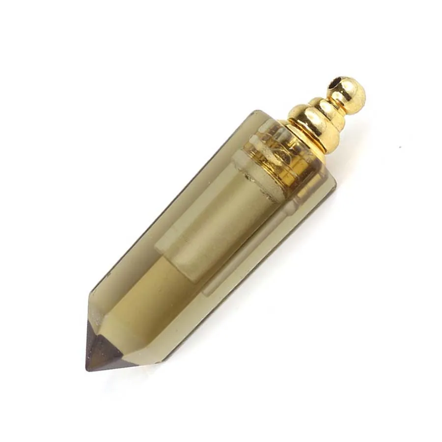 Hexagonal Crystal Perfume Pendant 1
