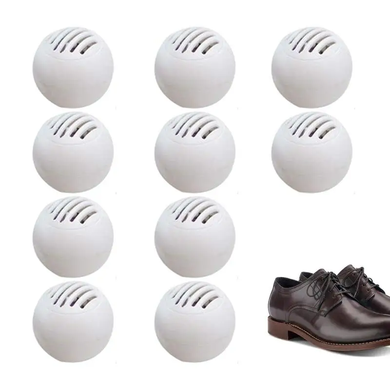 

5pcs Shoes Cleaner Fresher Deodorant Durable Dry Deodorizer Air Purifying Switch Ball Shoes Odor Eliminator Balls For Shoes