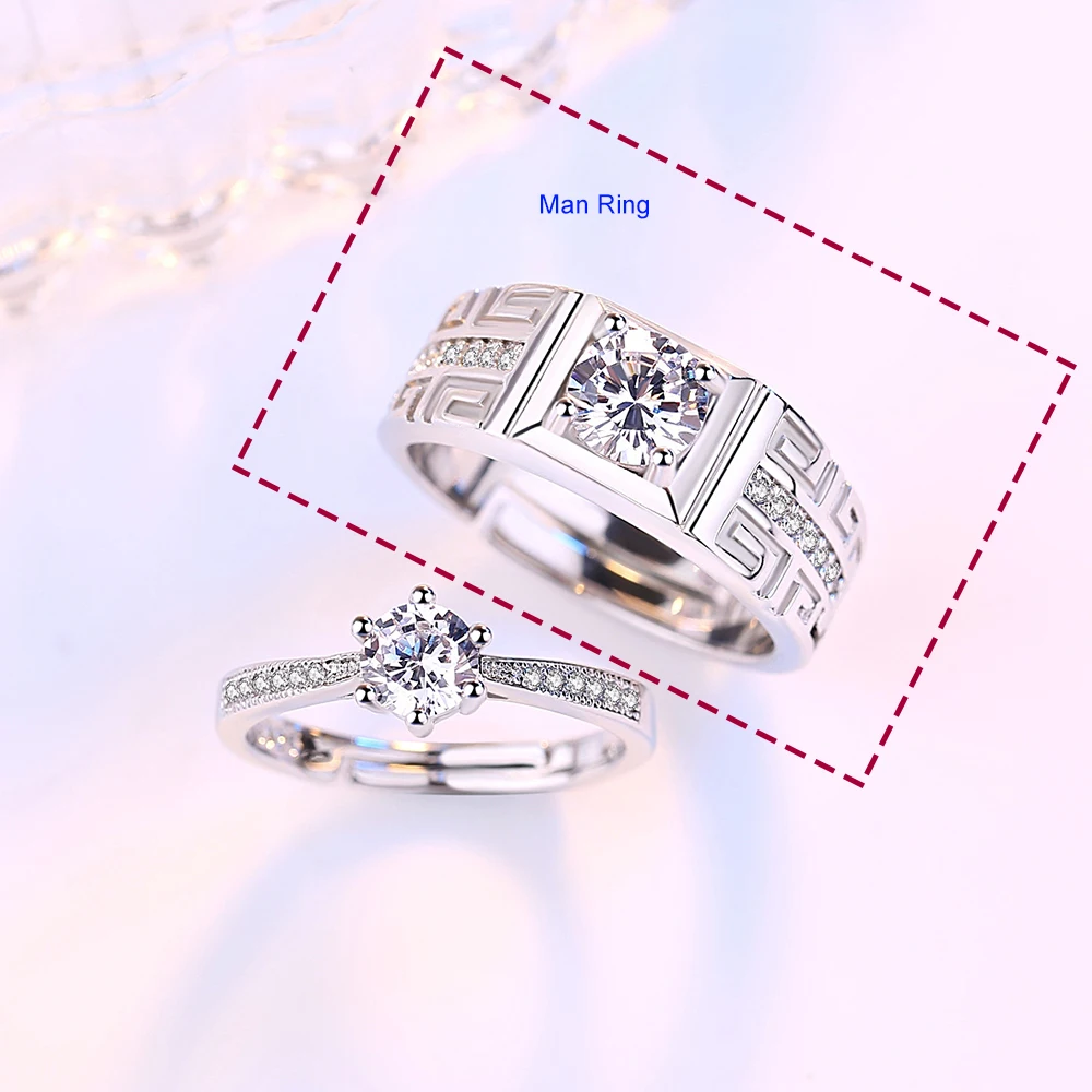 حقيقي 925 فضة المرأة مجوهرات عالية الجودة جديد كري...