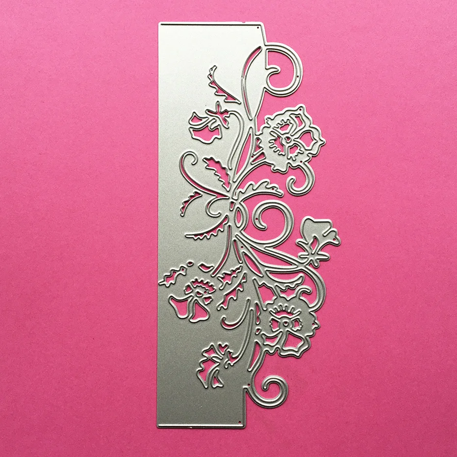 

Morning glory Cover Background Scrapbooking Cutting Dies Yiwu stock clearance DIY Paper gift Card Making metal craft Album