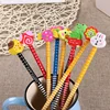 12 Pcs Wholesale Cute Cartoon Pencil with Rubber Kindergarten Prize Gift Brush Creative Stationery Student Sketch Drawing Pencil 1