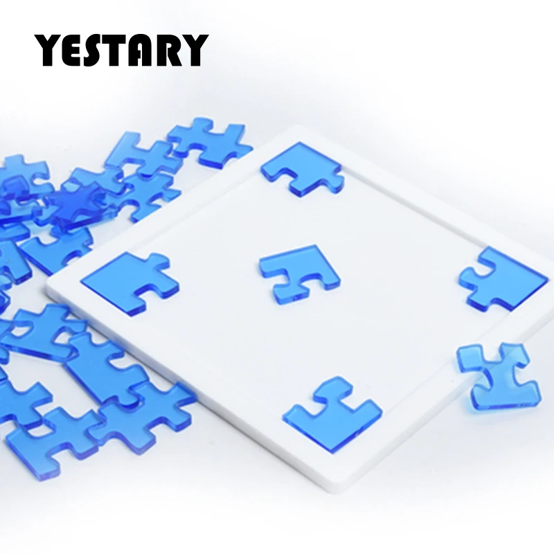YESTARY3DAcrylicPuzzleToysBrainTeaserJigsawPuzzleToysBoard
