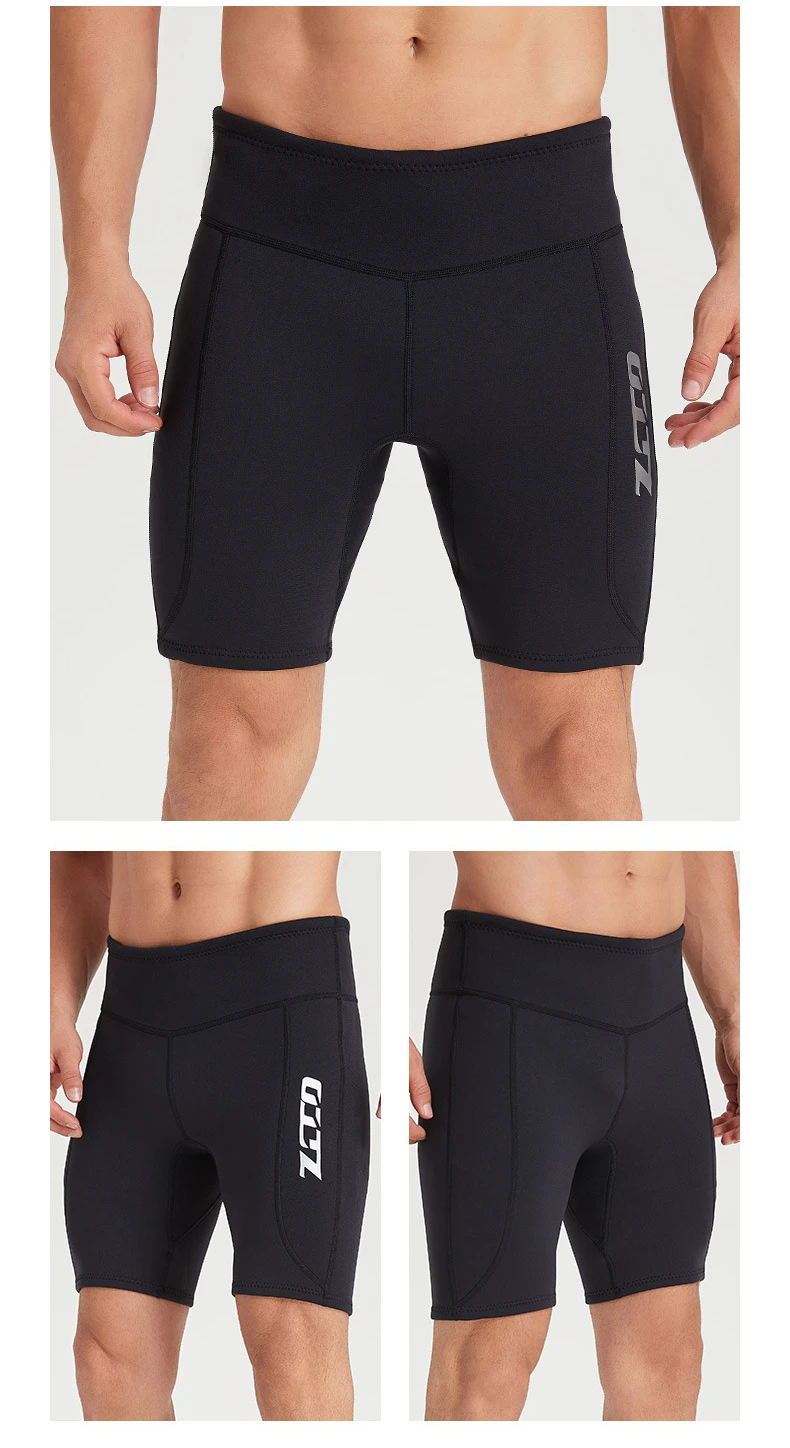 Water Sports Gear Equipment, Unisex Neoprene Surf Pants, Wetsuit Diving Shorts, Man (L)