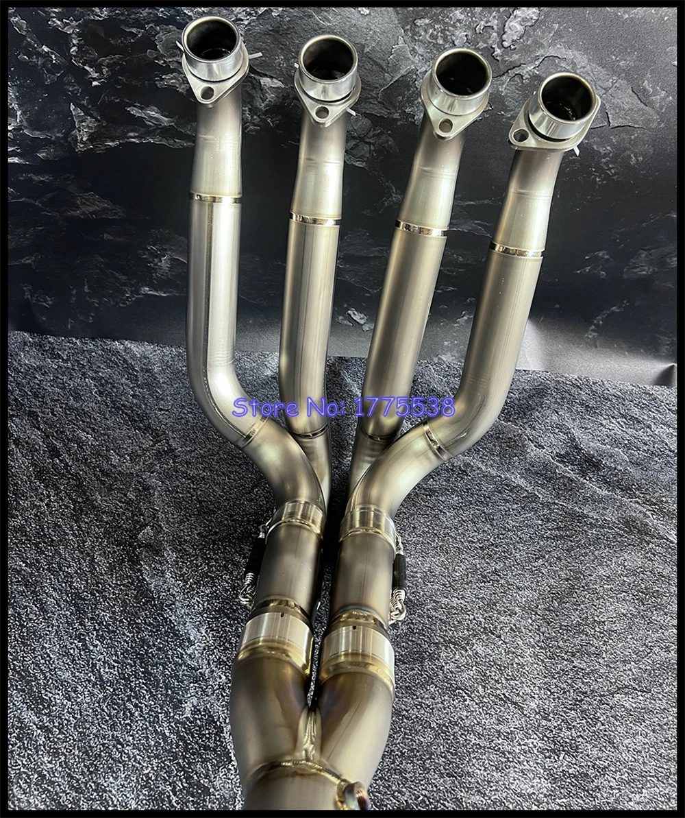Titanium Alloy for NINJA H2SX H2SX SE H2SX SE 18-23 ZH2 ZH2 SE 20-23 Motorcycle Exhaust System Header Tube Front Pipe Collector - Image 3