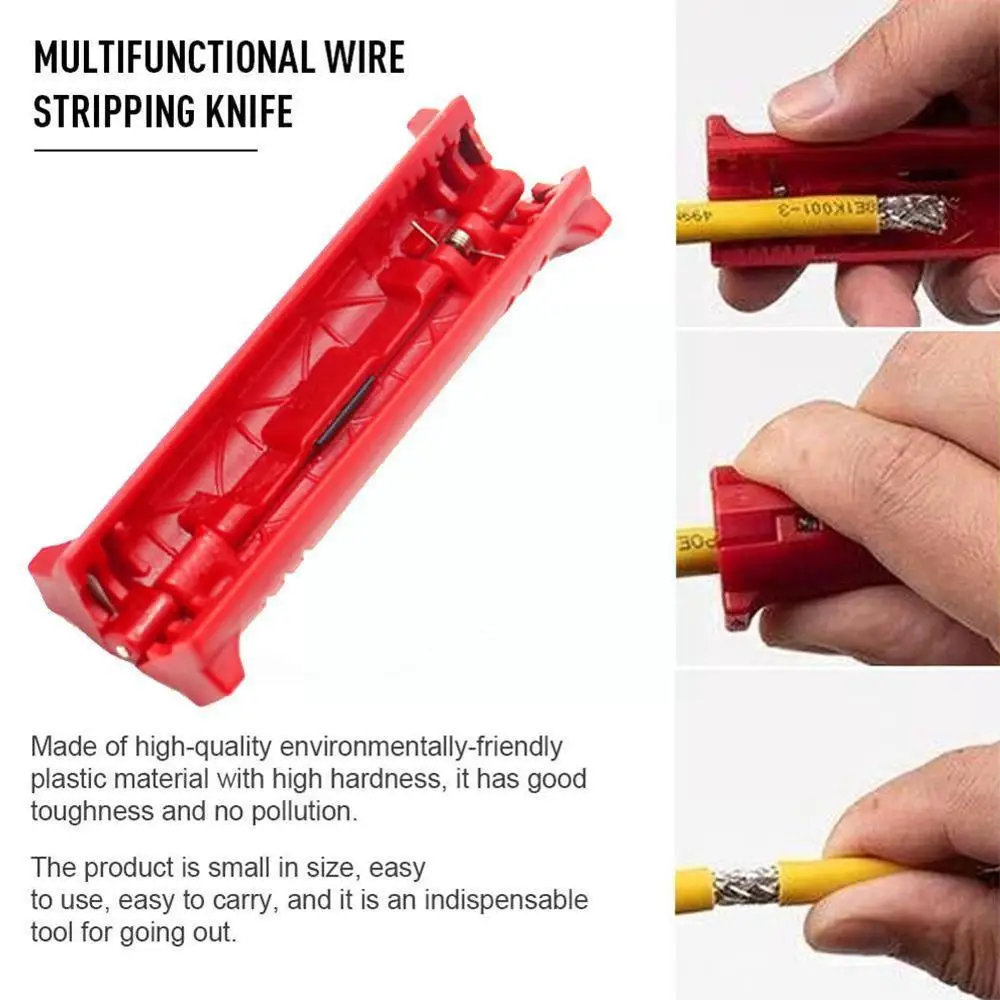Multi function Electric Wire Stripper Pen Rotary Coaxial Wire Cable Pen