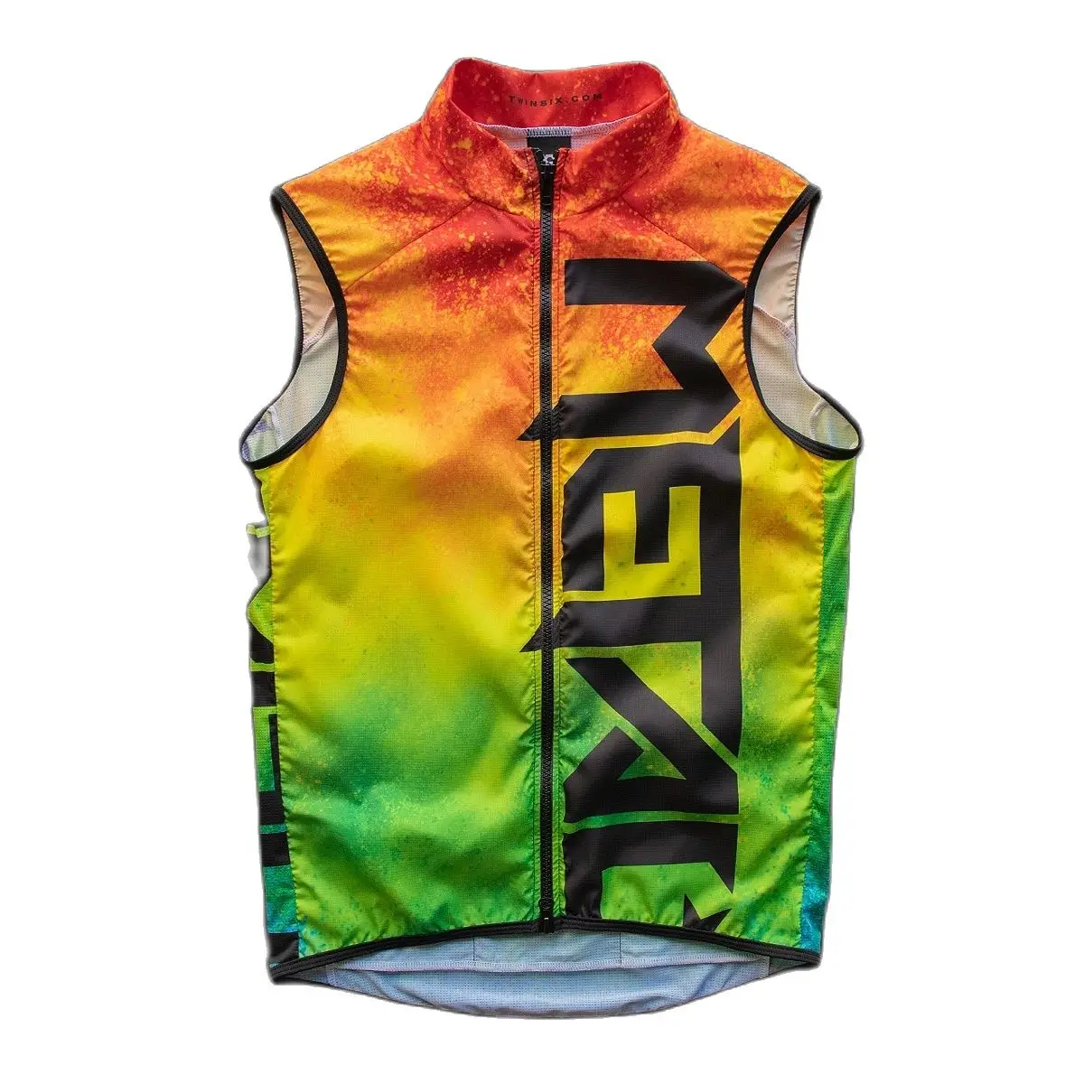 

Twin Six Cycling Vest Men's Windproof/waterproof Sleeveless Jackets Bike Shirts Chaleco Ciclismo Cortavientos Bicycle Team Gilet
