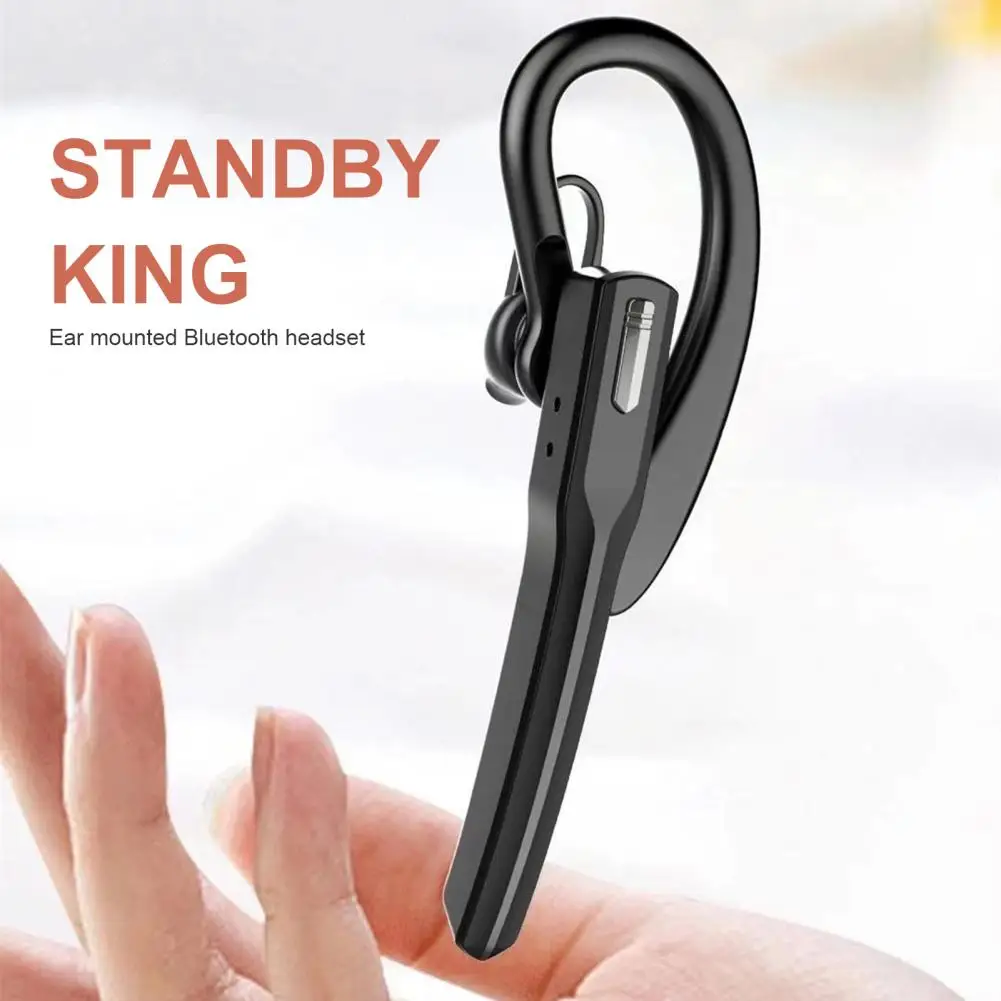

Wireless Headphone Useful Easy Operation Rechargeable Ear Hook Bluetooth5.0 HiFi Headphone for Listening to Music