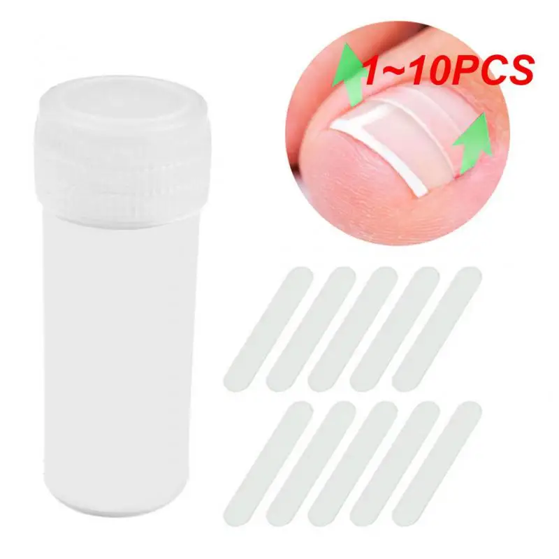 

1~10PCS Set Toenail Correction Sticker Ingrown Straightening Curved Brace Elastic Patch Sticker Manicure Pedicure Nail Care Tool