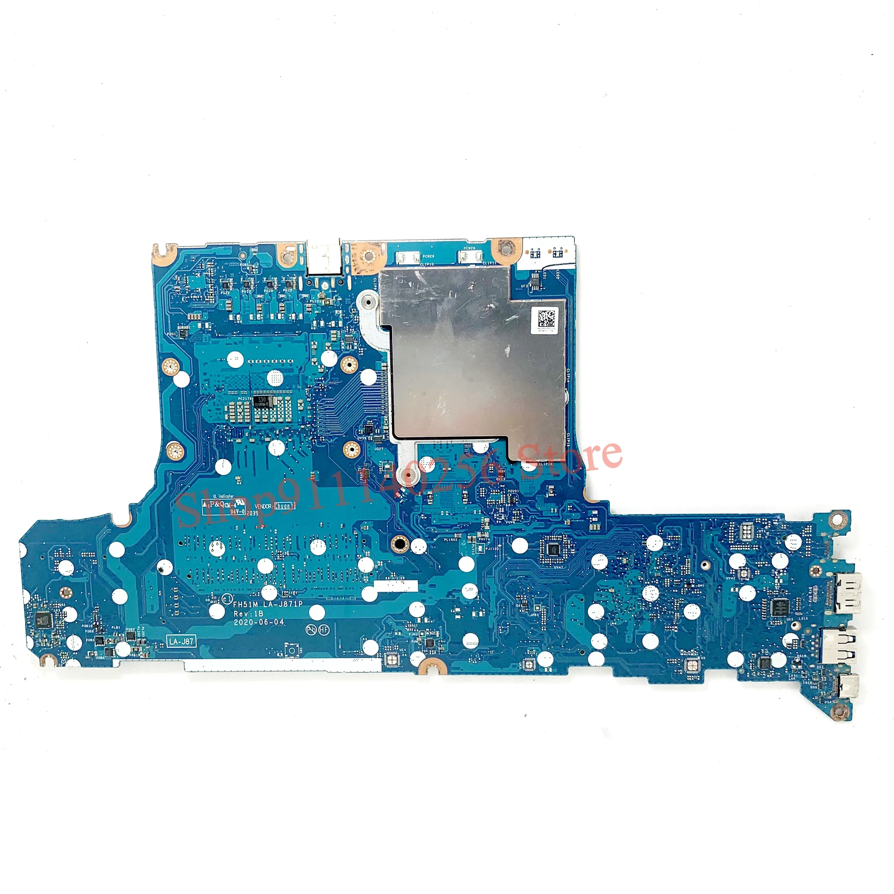 FH51M LA-J871P For Acer AN515-55 Laptop Motherboard NBQ7J11001