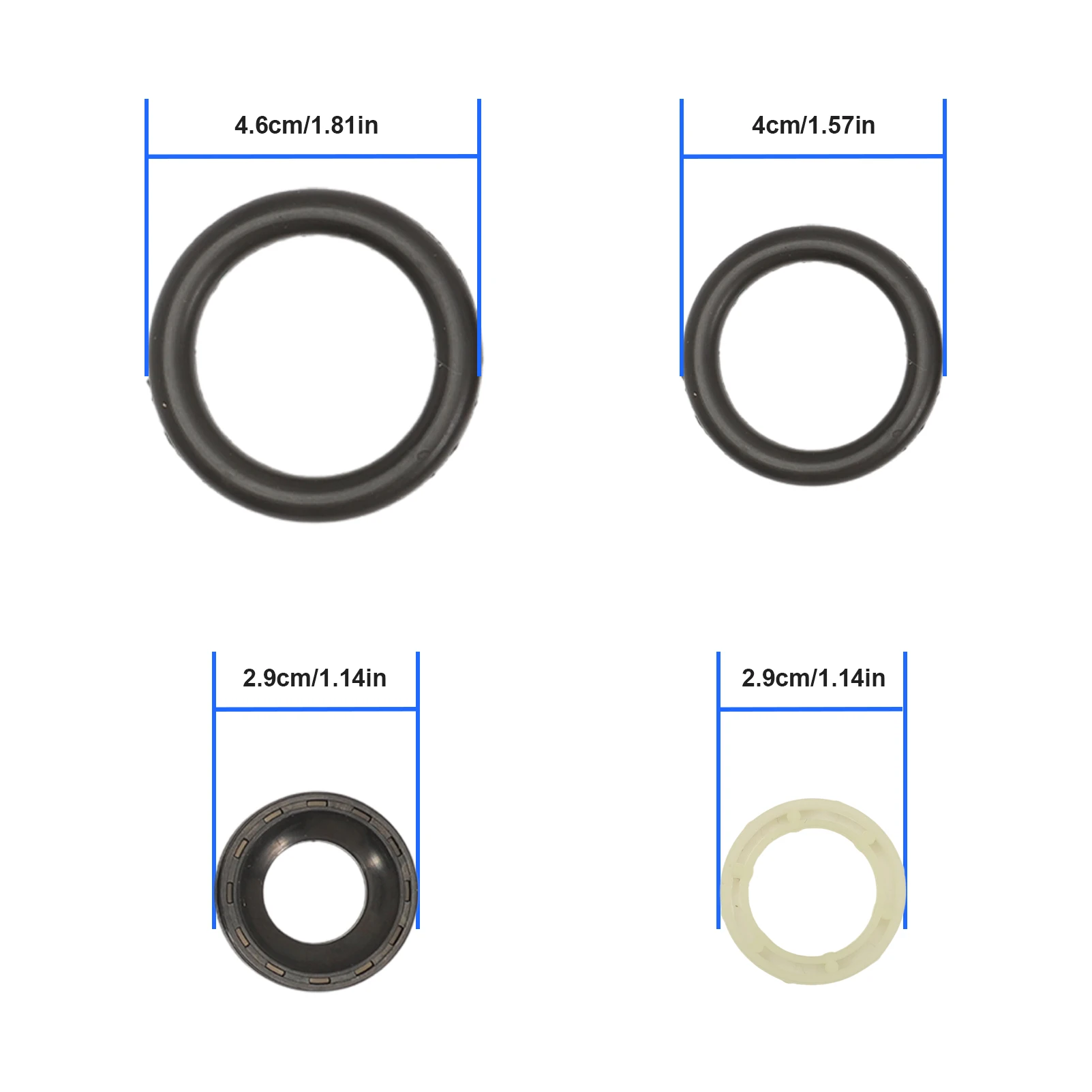 Injector Gasket Kit 1.6 HDi for 1007 206 2004- 207 3008 307 308 407 5008 Expert Partner 2005- B9 2008- Jumpy 2007-18