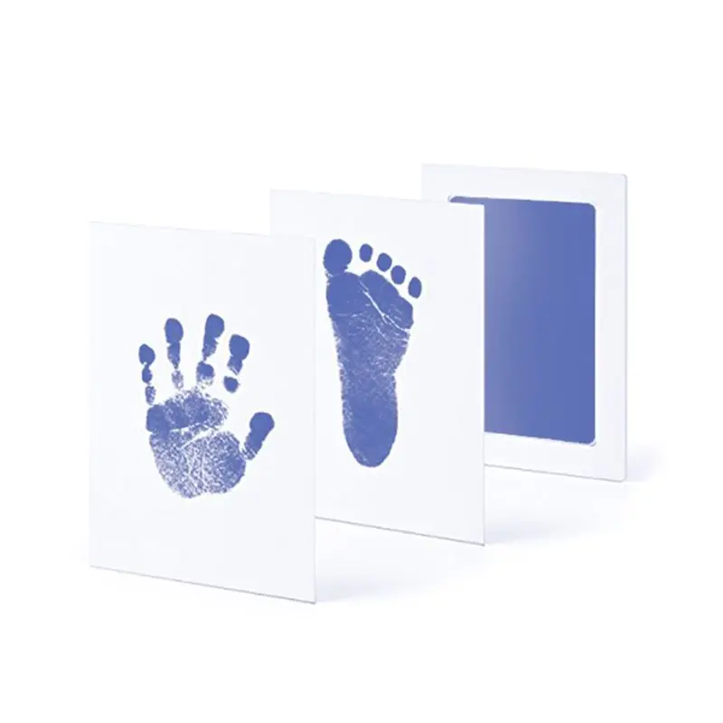 Inkless Infant Hand Foot Stamp Pet 1 Set for Cat Dog Paw Print Pad Clean for Touch Ink Pad Baby Handprint Footprint