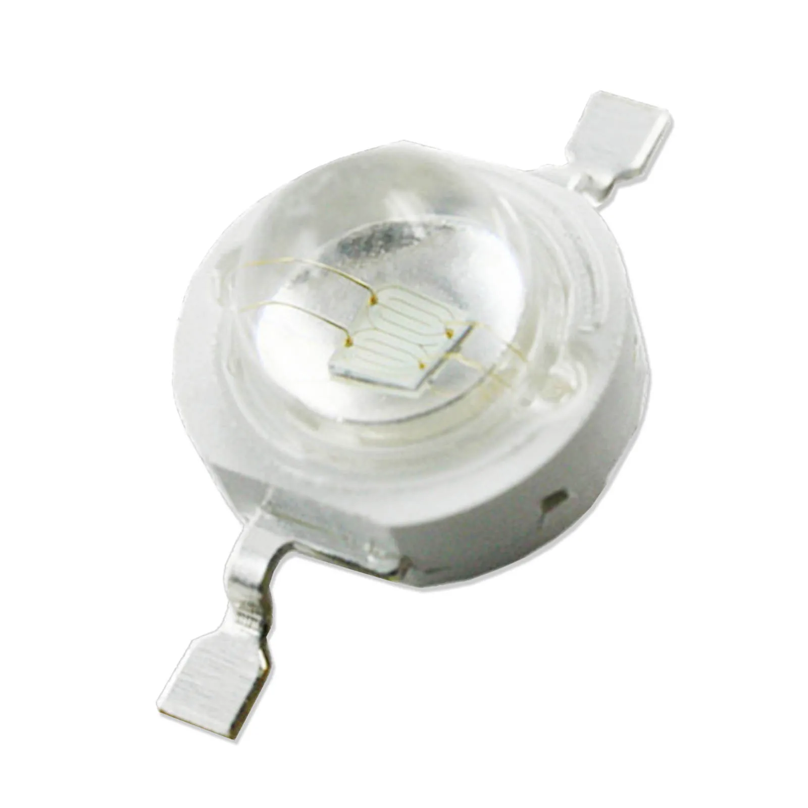 100 Pz Lotto Di 1W 3.2-3.5V Led Ad Alta Potenza Diodi Emettitori Di Luce Rosso Blu Verde Led Lampadina Chip 45Mil Smd Spottligh