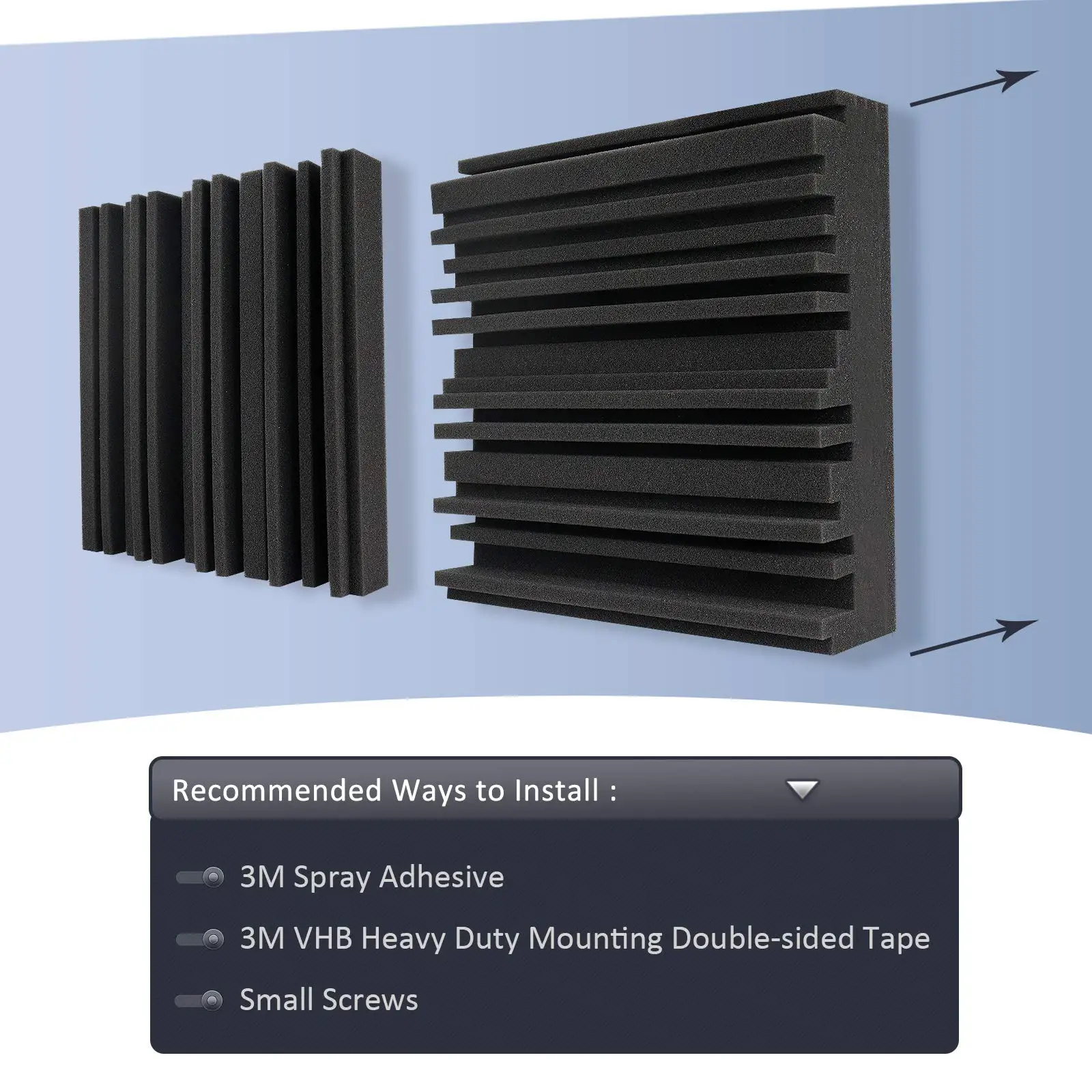 De Esponja Irregular Soundproof, Absorção De KTV,