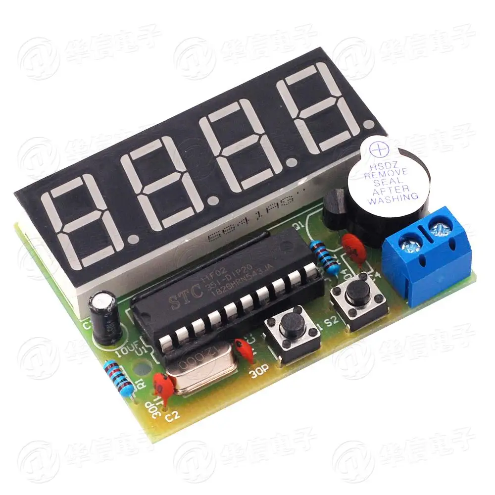 4digitdigitalelectronicclockmicrocontrollerdigitalclockDIY