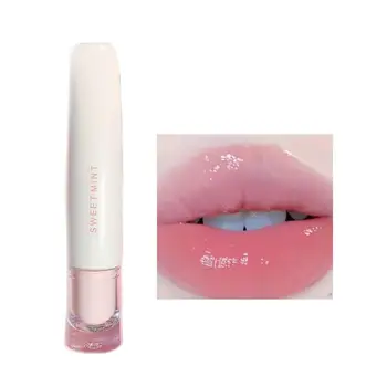 Hydrating Jelly Lip Gloss, Long Lasting, Moisturizing Tinted Lip Balm, Mirror Liquid Korean Glass Gloss 1