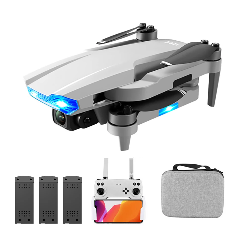 YLRC S106 RC Drone with Camera 8K GPS 5GWifi Optical Flow Positioning Quadcopter Brushless Motor Storage Bag Package Outdoor Toy zl100 rc wooden quadcopter RC Quadcopter