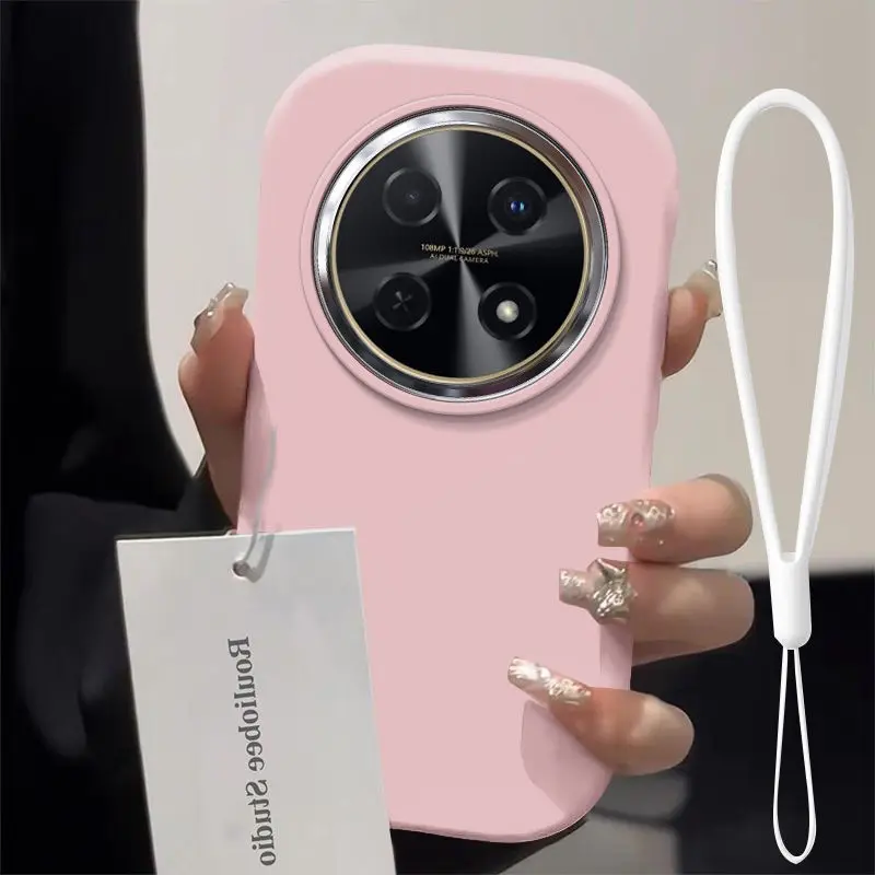 Cute Hand Strap Shockproof Bumper Phone Case Cover