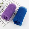 Sponge Body Scrub Brush Rubbing Washcloth Bath Brush African Net Sponge Exfoliating Body Net Scrubbing Wash Net Shower Scrubber 5