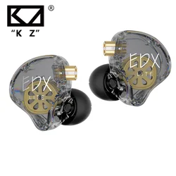 KZ EDX Lite EarphonesDynamic HIFI Bass Earbuds In Ear Monitor Headphones Sport Noise Cancelling Headset