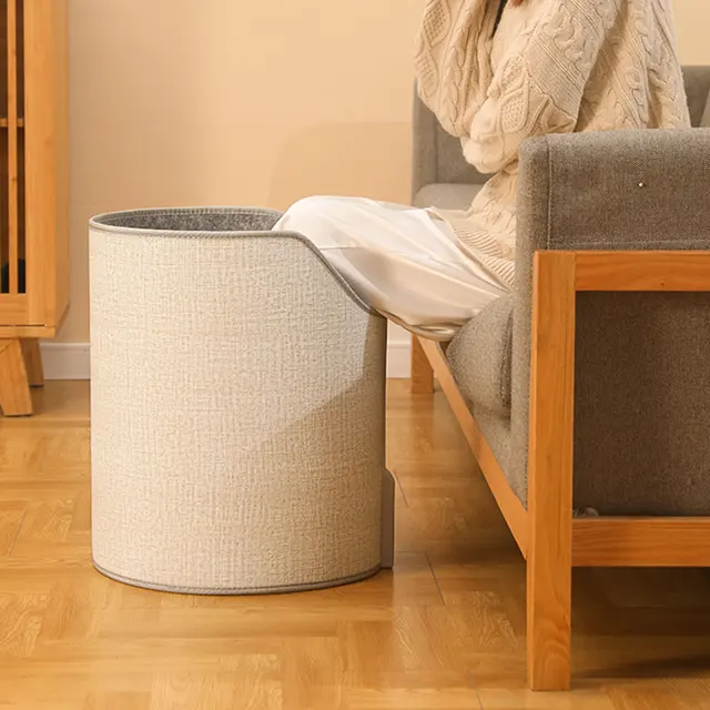 Valiant Heated Footrest with Adjustable Non-Slip Base for use under desk