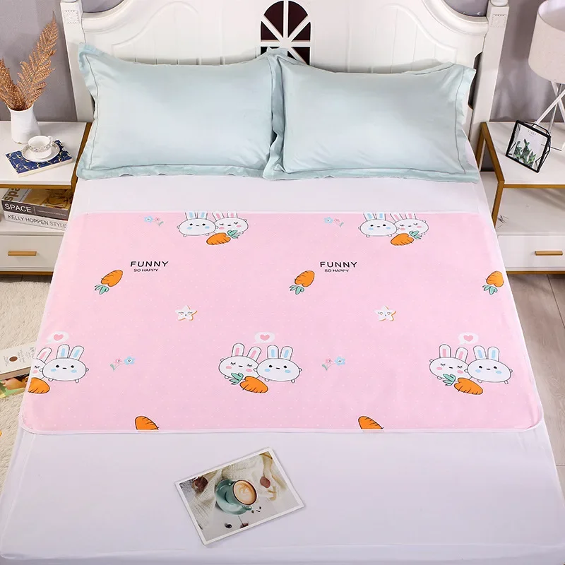 0-3Y Waterproof Baby Diaper Reusable Cotton Changing Pad Cover Baby Diaper Mattress Newborn Print Changing Mat Floor Play Mats - Image 6