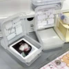 SKYSONIC Large Capacity ABS Storage Box Multifunctional Dustproof Organizer Photocards, Sleeves,Small Card Film Sorting Flip Box 5