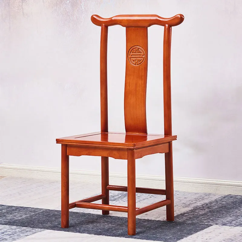 Wooden Living Room Restaurant Chair Vintage Ground Classics Garden Restaurant Chair Balcony Chaises Salle Manger Home Furnitures