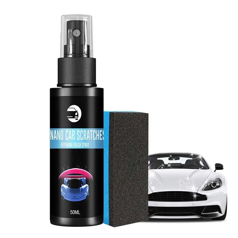 

Nano Car Scratch Remover Car Swirl Removal Tool Clarity Restorer Nano Repairing Coating Spray For Car Body Paint Correction