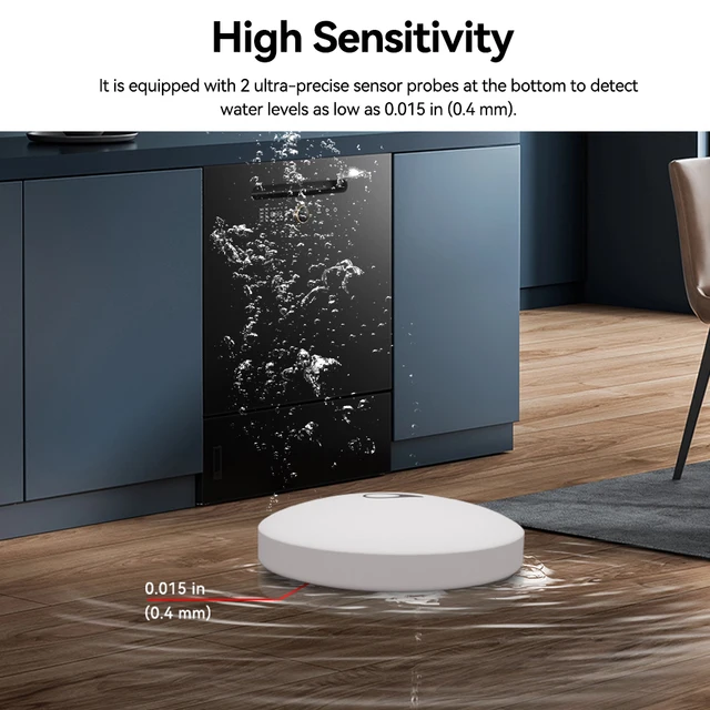 Meian ZigBee Linkage Water Leakage Sensor Immersion Security Alarm Leak Detector Overflow Alert Waterproof Smart Home 6