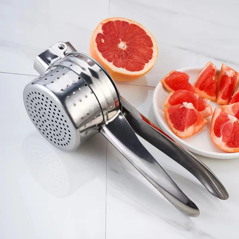 Stainless Steel Manual Juicer Pomegranate Lemon Juice Squeezer Hand