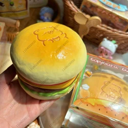 Capybara Bakery Slow Rising Squishy Toy - Stress Relief and Hand Relaxation Gift (Capybara burger)