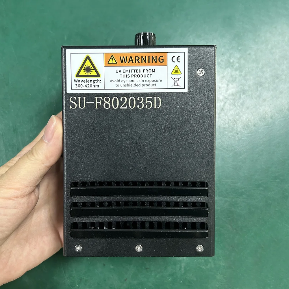 Fan Cool UV LED Curing Lamp 395NM for Epson I3200UV,NuoCai 6090/6045,Ricoh G5 G6 UV Printer Resin/PCB Oil Curing Light