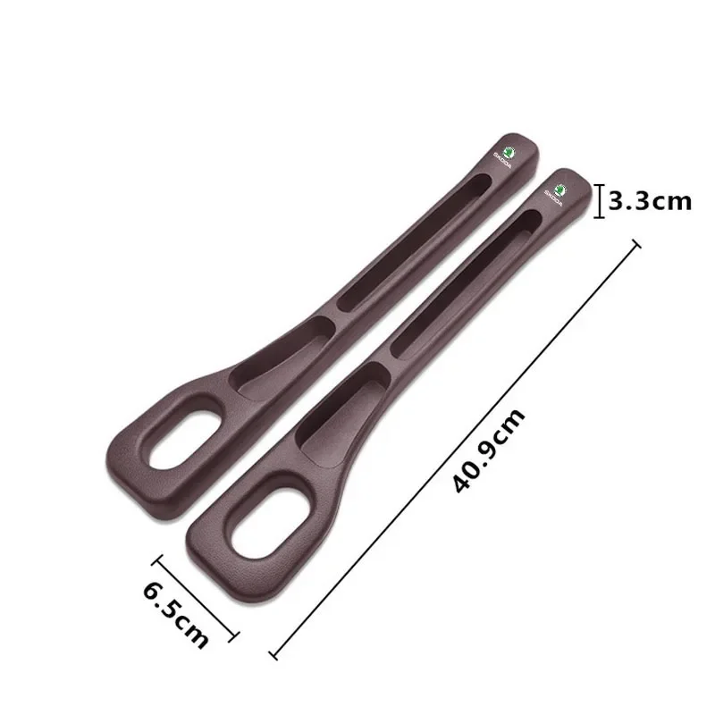 Car Seat Splicing Plug Strips Gap Fillers Safety Seat Storage Racks 2 pcs for Skoda Octavia Rapid Kodiaq Fabia
