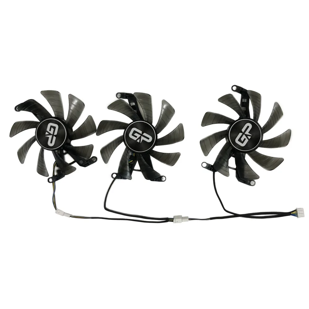 

3Pcs/Set FY09015M12LPA,Graphics Card Fan,For Manli RTX 4070 Ti Gallardo,RTX3090 RTX3070Ti 3080Ti Video,Replace TH9215S2H-PAA01