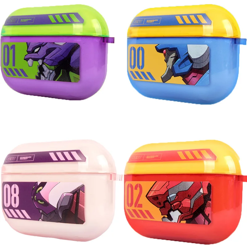 Bandai Eva Neon Genesis Evangelion Cartoon Anime Silicone Earphone ...