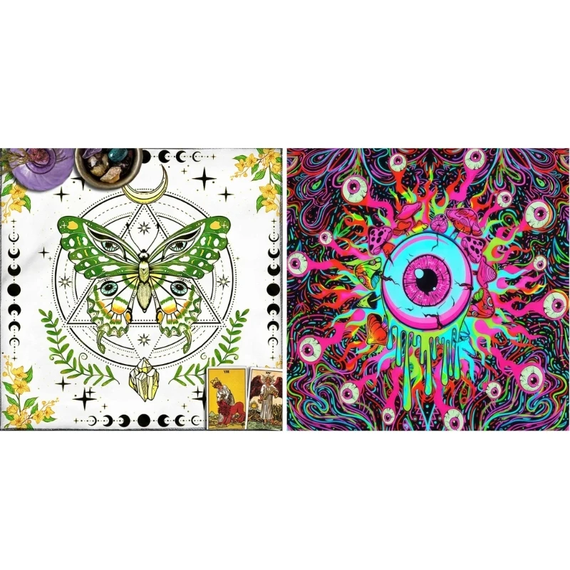 

Square Shape Pendulum Mat Altar Tablecloth Board Game Card Pad Rune Table Cloth