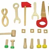 Montessori Baby Educational Toys Kids Wooden Multifunctional Tools Kit Set Box Toy Nut Wrench Boys for Children Games Gifts 4
