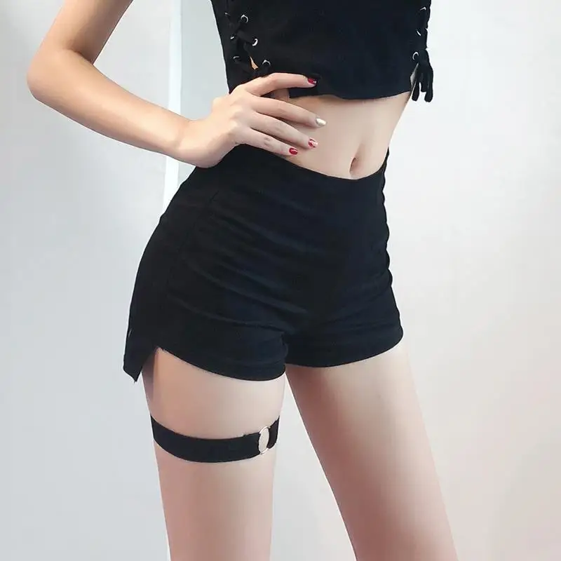 Short Pants for Woman To Wear Sexy Punk Tight Women's Shorts Skinny Low Rise Waist Booty Pole Dance Summer Normal Aesthetic Hot