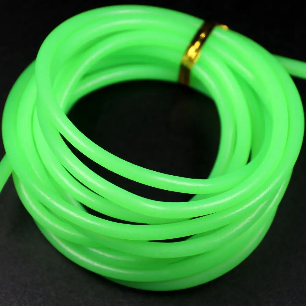 Pink Fishing Wire Tube 2m Luminous Tubing for Glow In The Dark