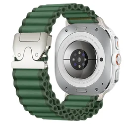New Nylon Breathable Sports Band with Parachute Buckle - Galaxy Ultra2024 (GrS)