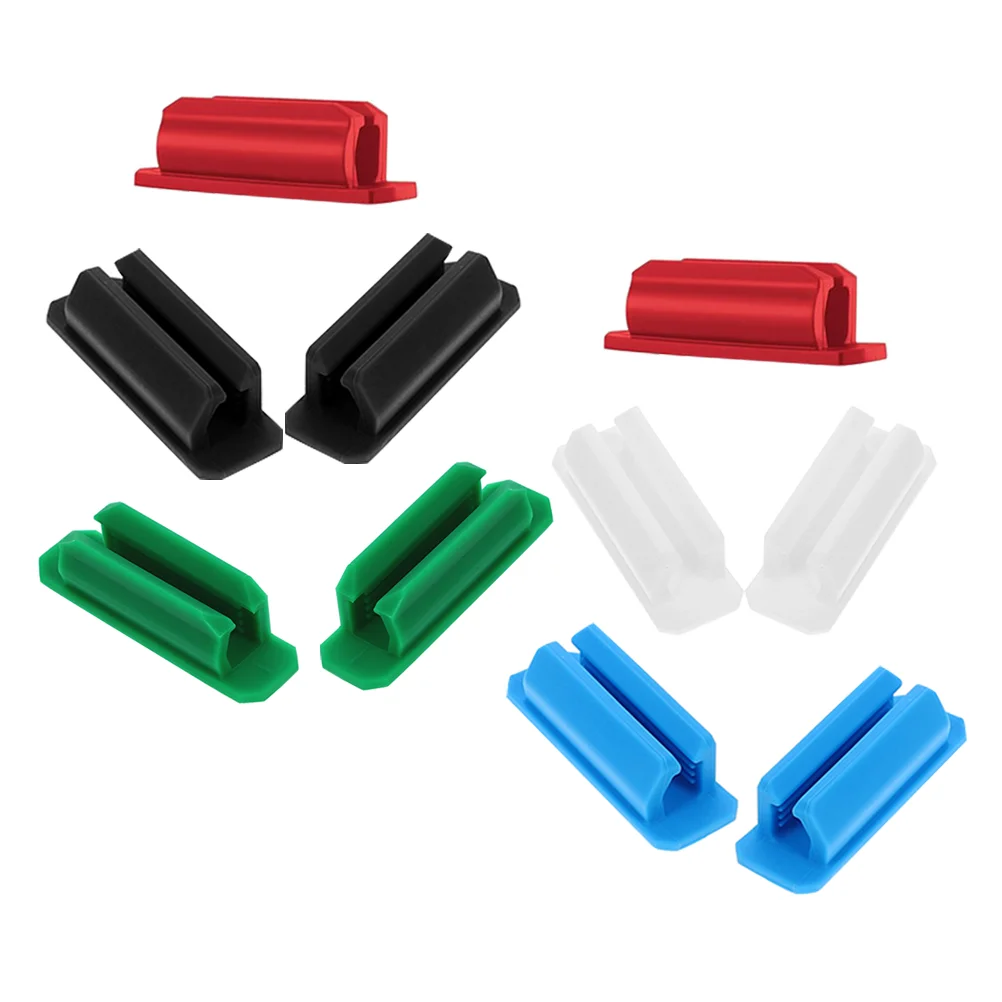 

10 Pcs Silicone Pen Holder Ballpoint Clips Holders Pencil Desk Silica Gel Office Writing Pens