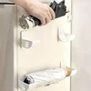 20/2pcs Trash Bags Shelf Holder Wall Mounted Plastic Bag Film Container DispenserGarbage Bag Storage Box Organizer For Kitchen 3