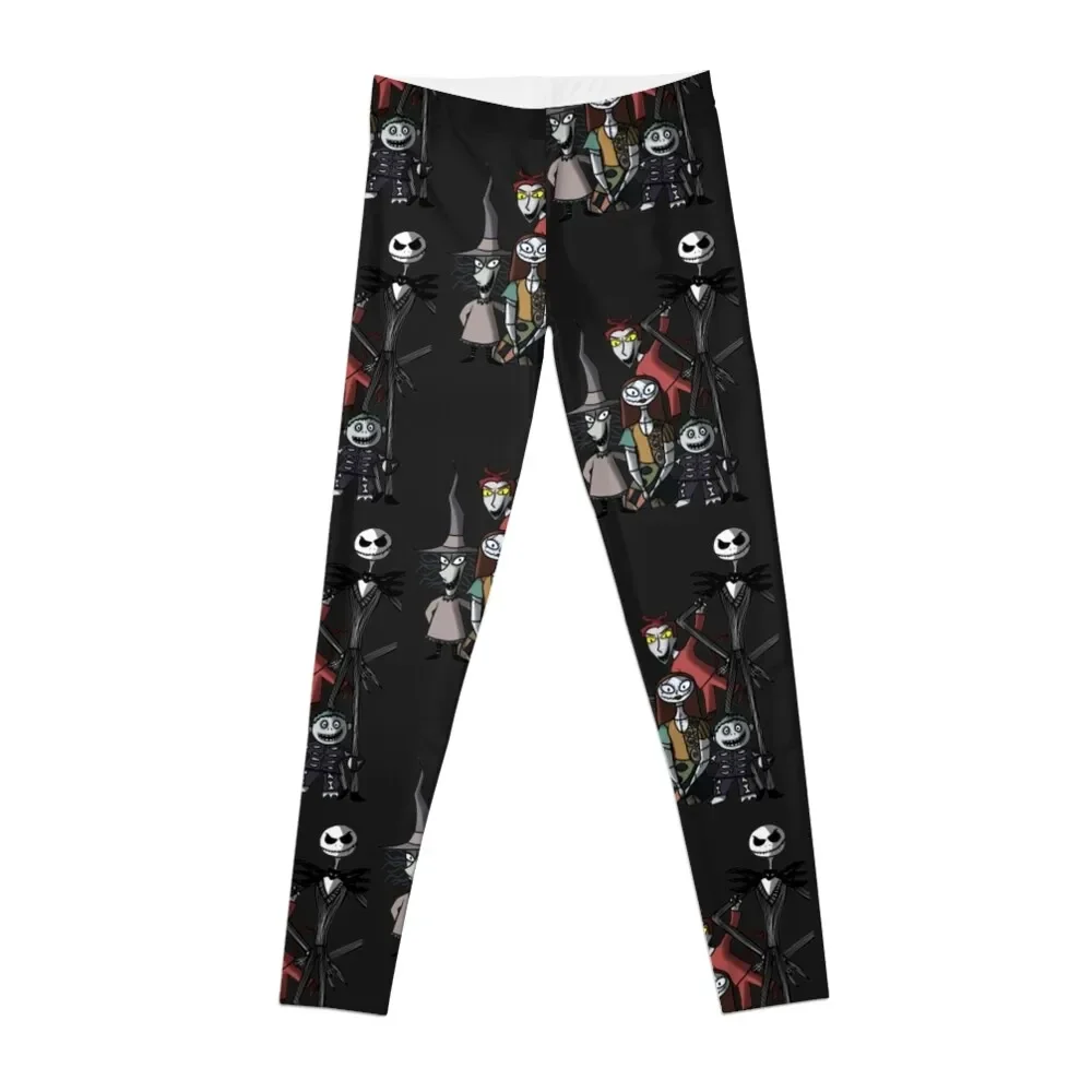 Pumpkin King And Friends Leggings Sporty Woman Push Up Per Ragazze Gym Womans Womens Leggings